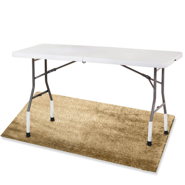 Rocket Risers raise folding table